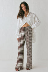 Rieti Pants Brown | VRG GRL on sale