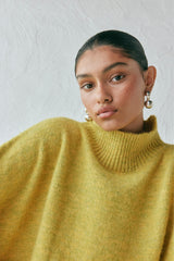 Yumi Knit Jumper Citrus Marle | VRG GRL online