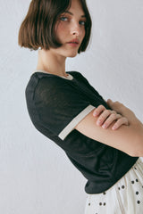 Lane Tee Black | VRG GRL online