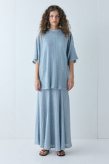 Willow Lace Tee Powder | VRG GRL discount