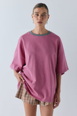 Willow Tee Pink Stripe | VRG GRL near me