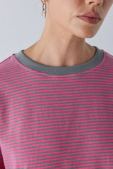 Willow Tee Pink Stripe | VRG GRL near me