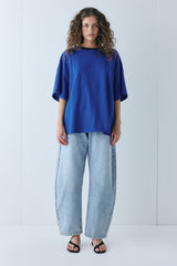Willow Tee Cobalt Stripe | VRG GRL online