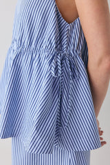 Indi Top Blue Stripe | VRG GRL online