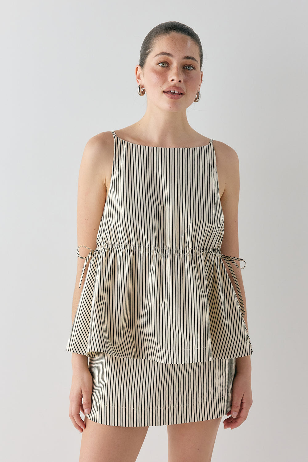 Indi Top Black Stripe | VRG GRL discount