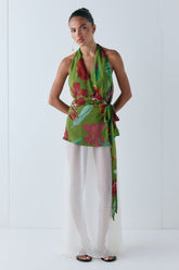 Prue Top Poppy | VRG GRL on sale