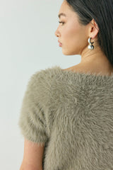 Nadine Knit Top Smoke | VRG GRL online