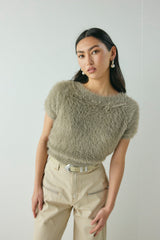 Nadine Knit Top Smoke | VRG GRL online
