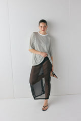 Willow Tee Khaki Stripe | VRG GRL for sale