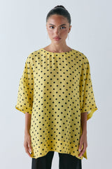 Esther Top Yellow Polka Dot | VRG GRL near me
