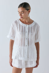 Simone Top White | VRG GRL discount