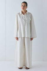 Vale Shirt Cream Stripe | VRG GRL near me