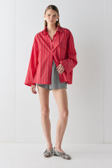 Vale Shirt Red Stripe | VRG GRL sale