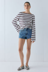Juliana Top Stripe | VRG GRL US