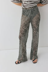 Remi Sheer Pants Croc | VRG GRL US