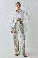 Rue High Rise Pants Snake | VRG GRL for sale