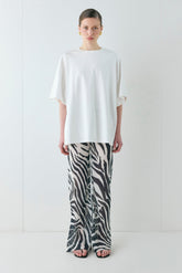 Remi Sheer Pants Zebra | VRG GRL sale
