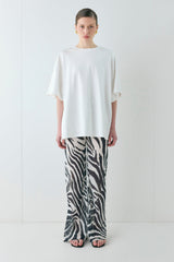 Remi Sheer Pants Zebra | VRG GRL sale