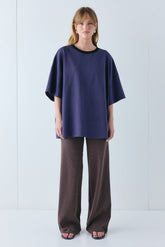 Macy Pants Brown Stripe | VRG GRL on sale