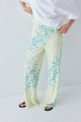 Remi Pants Yellow Snake | VRG GRL on sale
