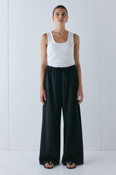 Raya Pants Black Pinstripe | VRG GRL sale