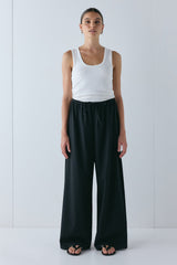 Raya Pants Black Pinstripe | VRG GRL sale