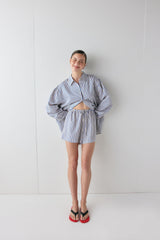 Annika Shorts Cobalt Stripe | VRG GRL near me