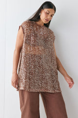 Esme Sequin Mini Dress Wine | VRG GRL on sale