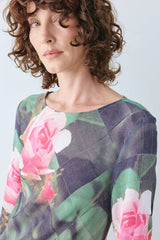 Jean Maxi Dress Rose | VRG GRL US