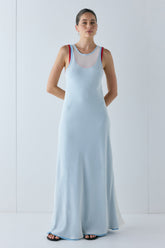 Kendall Maxi Dress Powder Blue | VRG GRL online
