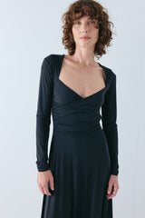 Valentine Maxi Dress Black | VRG GRL near me