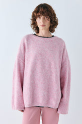 Juni Knit Jumper Pink Marle | VRG GRL online
