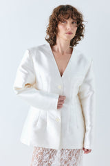 Dalton Blazer Cream | VRG GRL discount