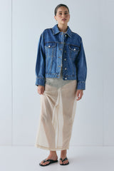 Yuki Denim Jacket Blue | VRG GRL for sale