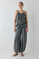Tara Pants Slate | VRG GRL sale