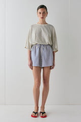 Annika Shorts Cobalt Stripe | VRG GRL US