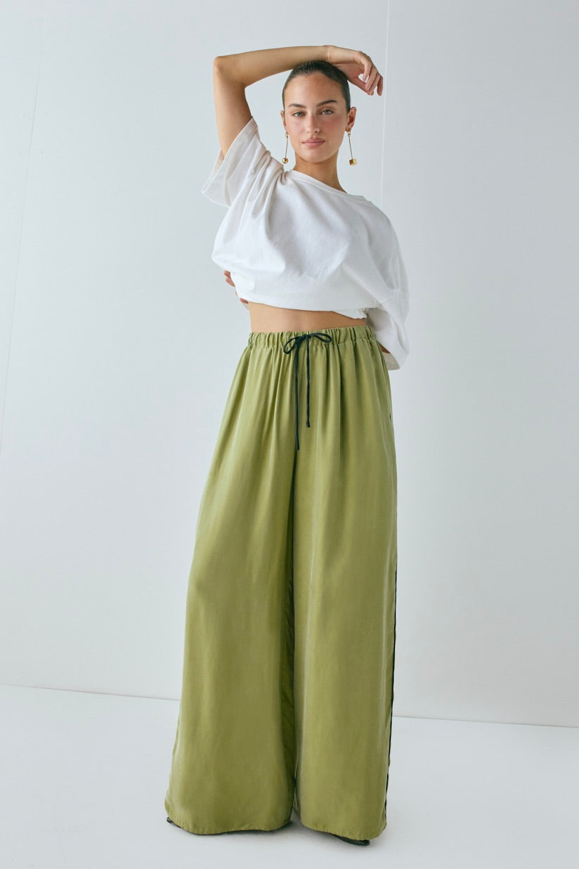 Moonscapes Pants Moss | VRG GRL for sale