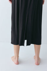Carrie Midi Slip Dress Black | VRG GRL on sale