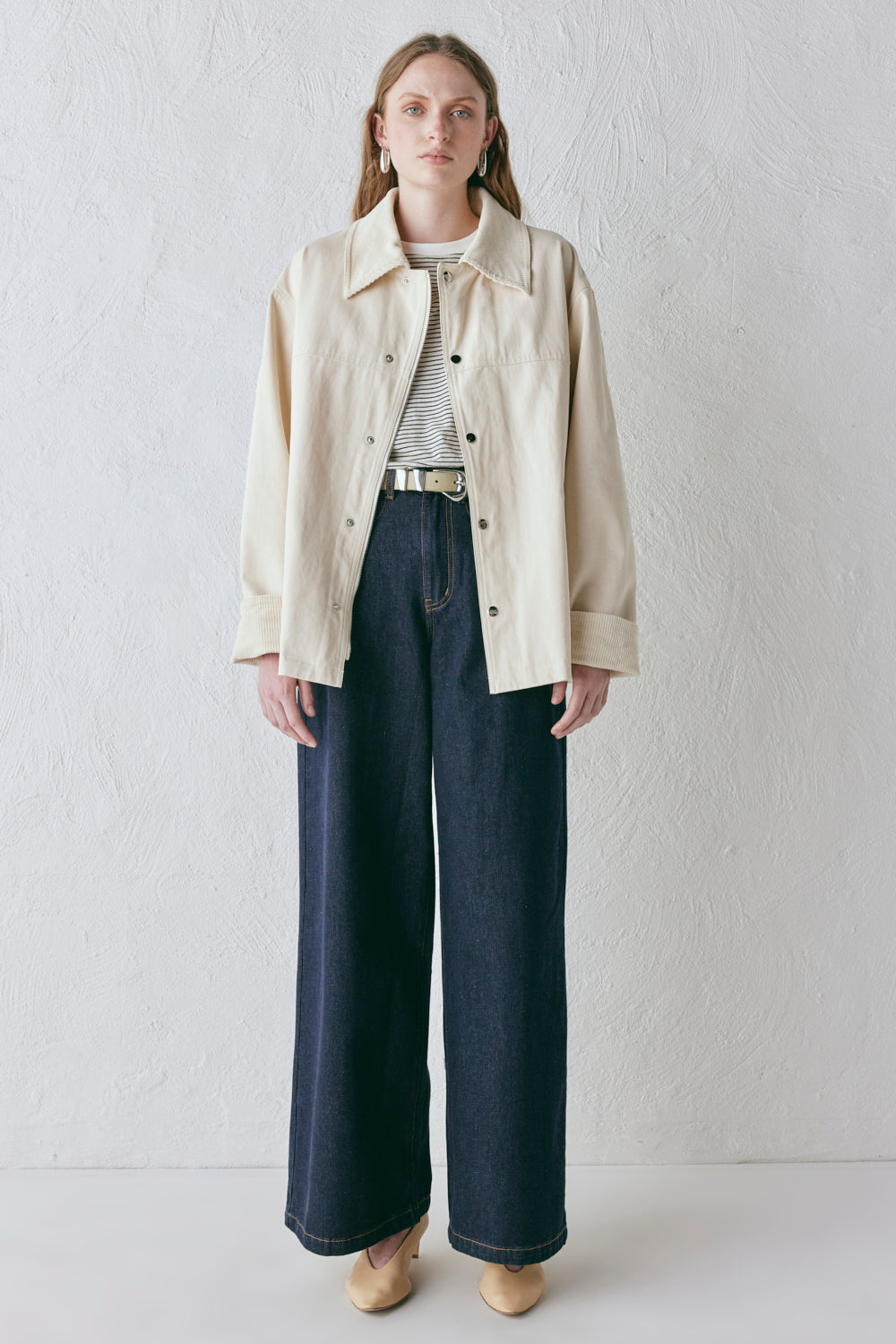 Cambell Jacket Cream | VRG GRL on sale