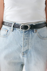 Mali Leather Belt Black | VRG GRL discount