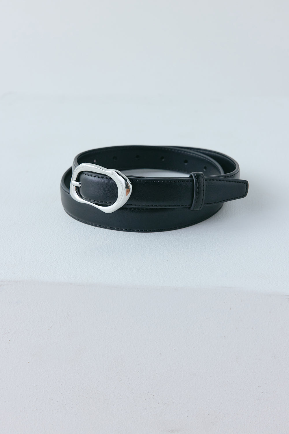 Mali Leather Belt Black | VRG GRL discount