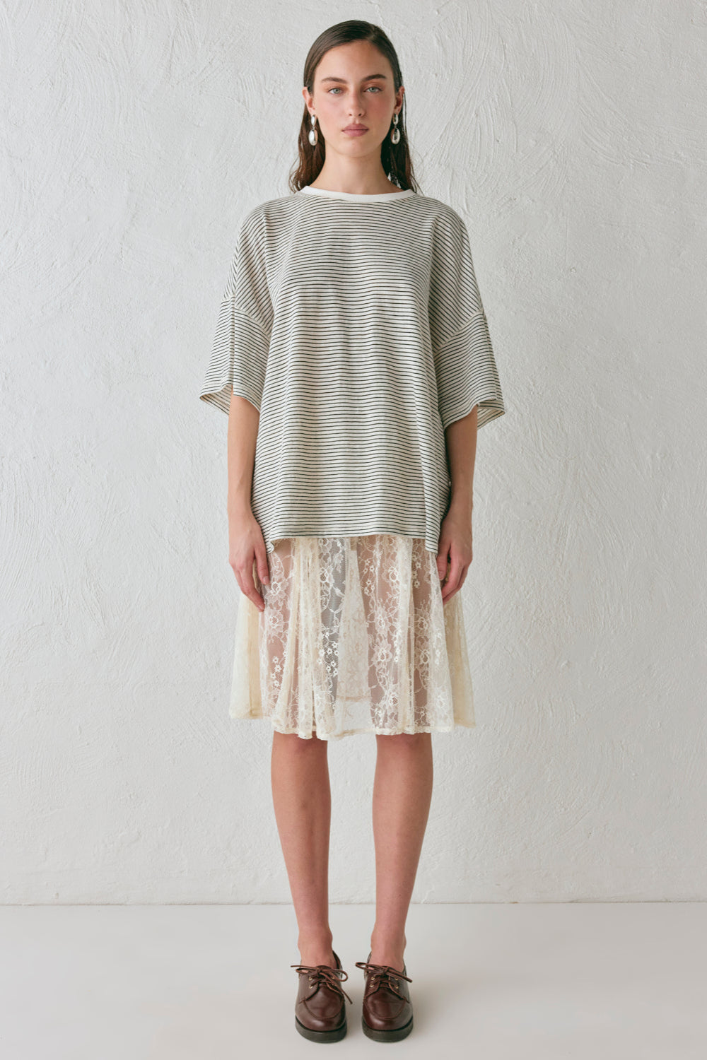 Willow Tee Stripe | VRG GRL sale