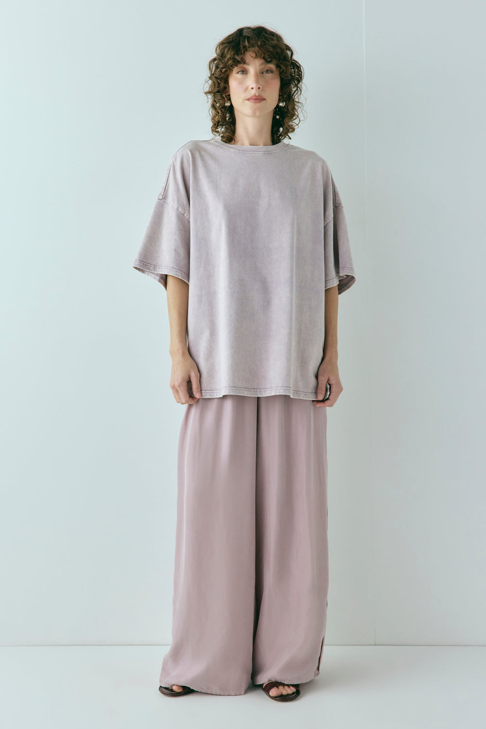 Willow Tee Chalk Mauve | VRG GRL discount
