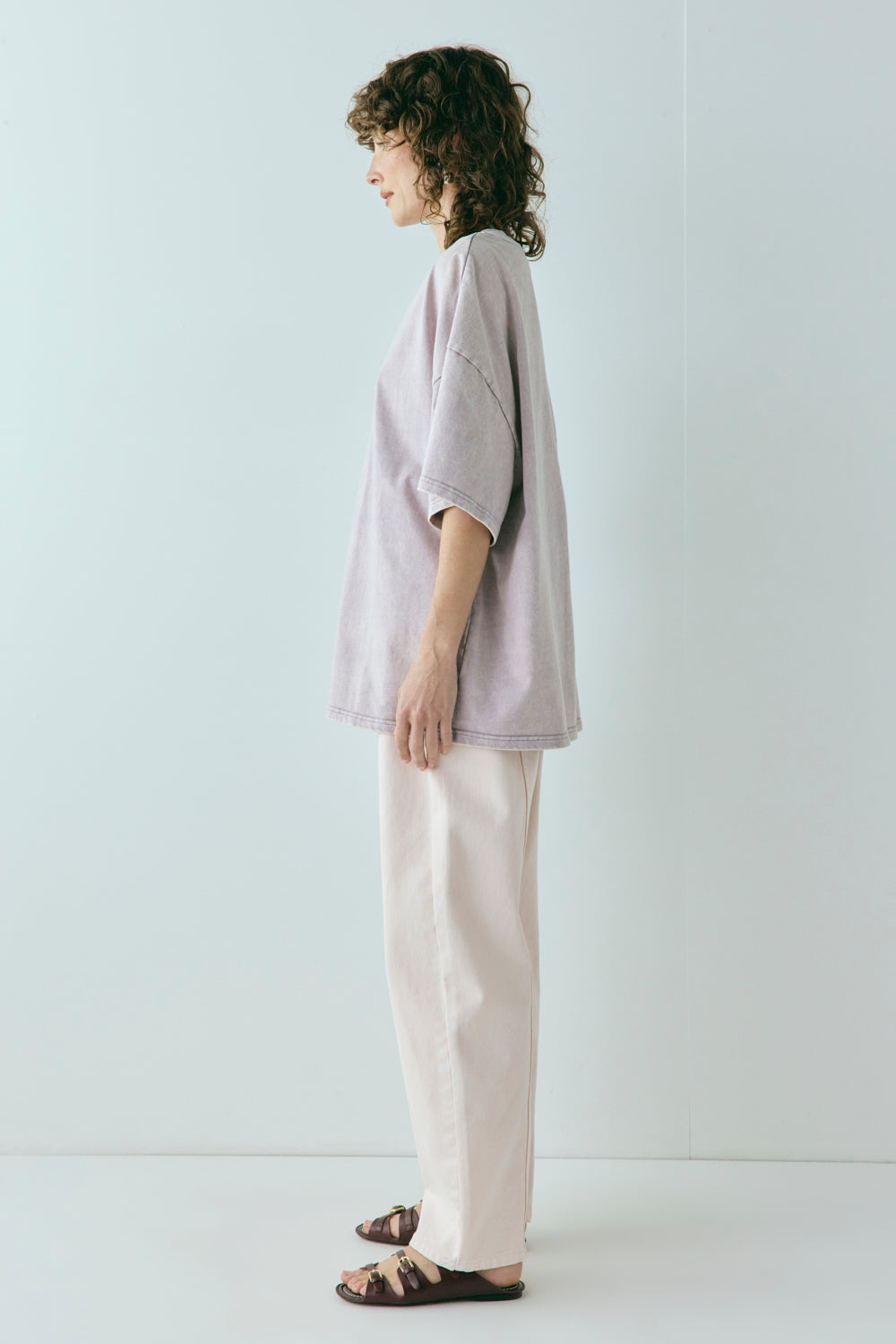Willow Tee Chalk Mauve | VRG GRL discount
