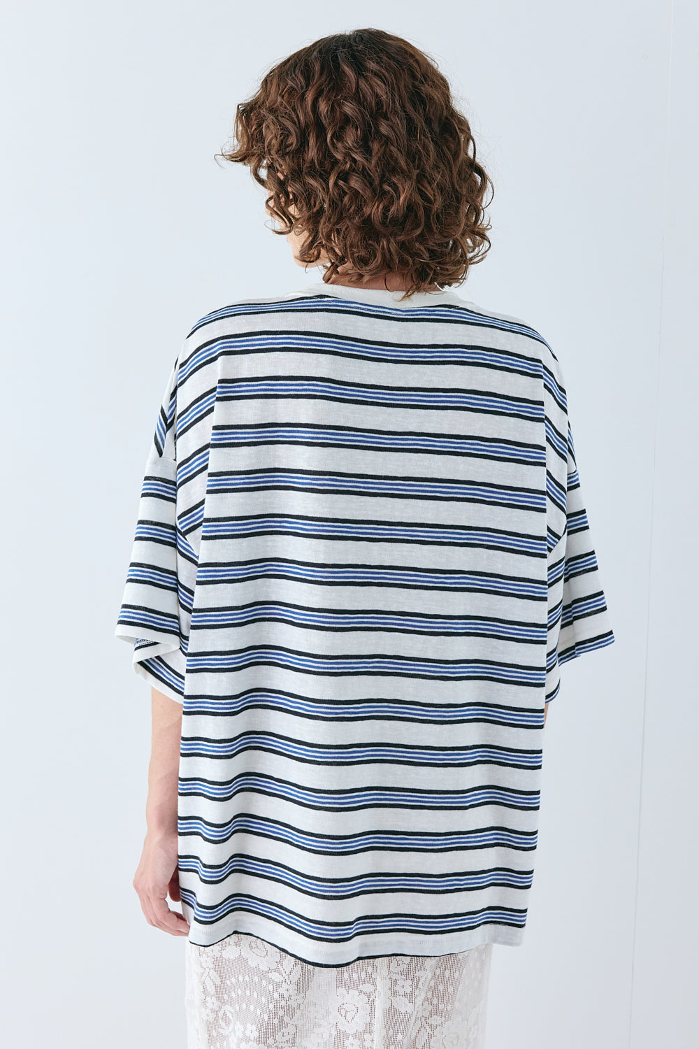 Willow Tee Blue Stripe | VRG GRL US