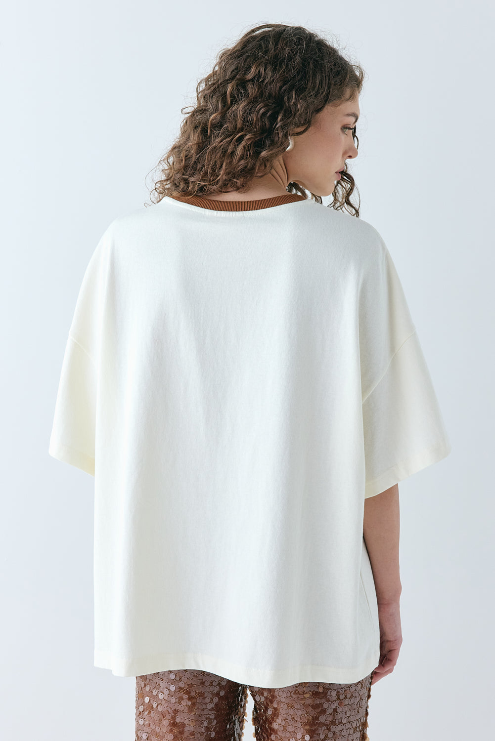Willow Tee Cream | VRG GRL discount