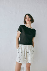 Lane Tee Black | VRG GRL online