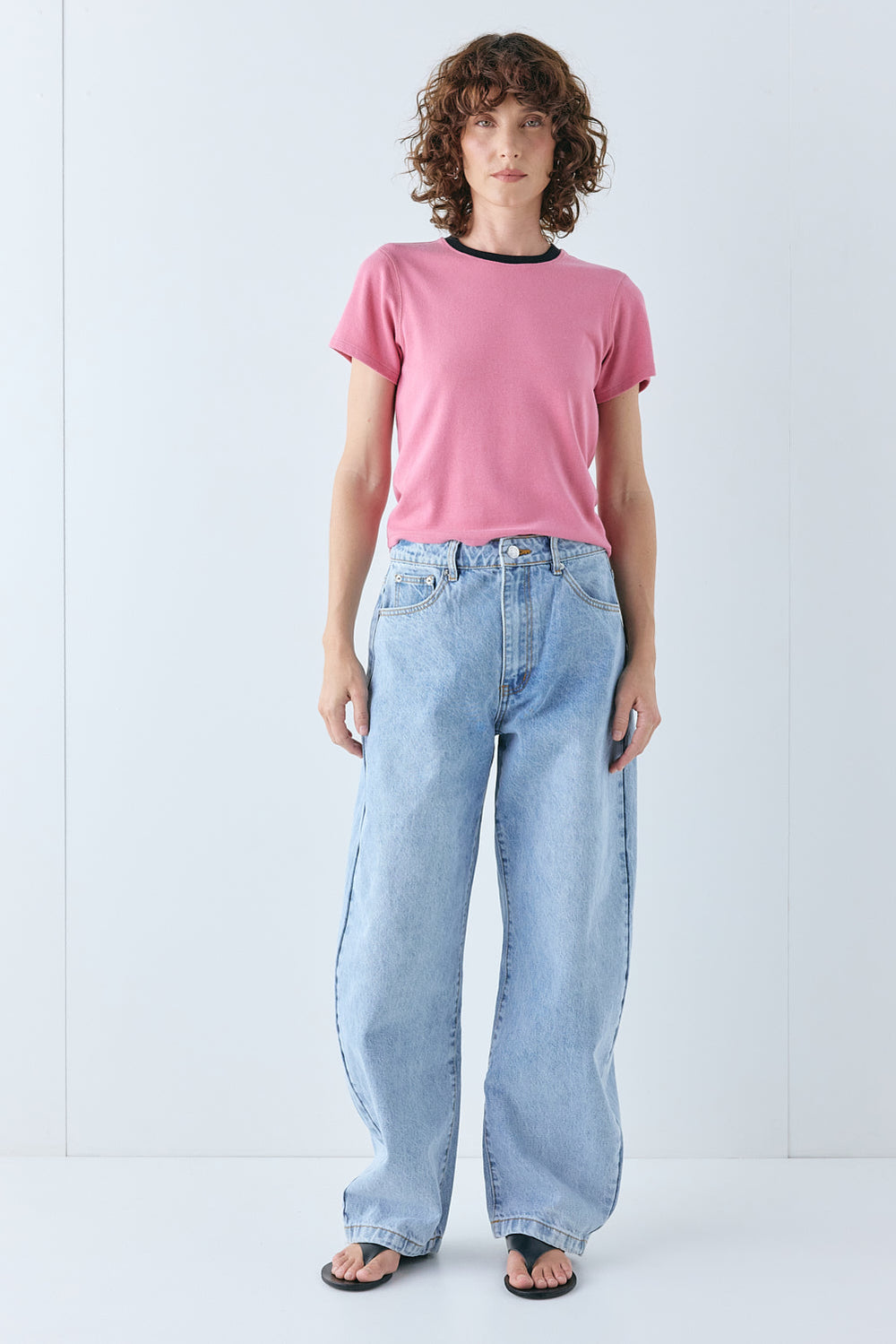 Cecile Tee Pink | VRG GRL US