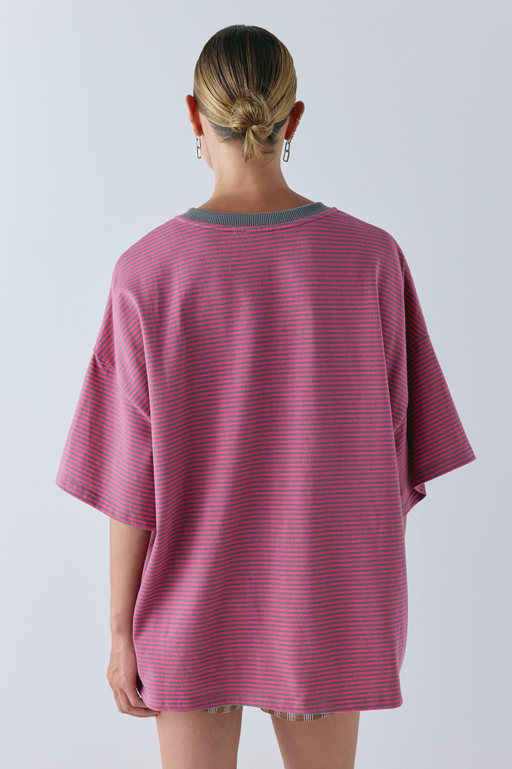 Willow Tee Pink Stripe | VRG GRL near me