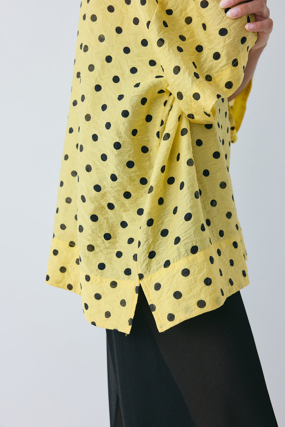 Esther Top Yellow Polka Dot | VRG GRL online